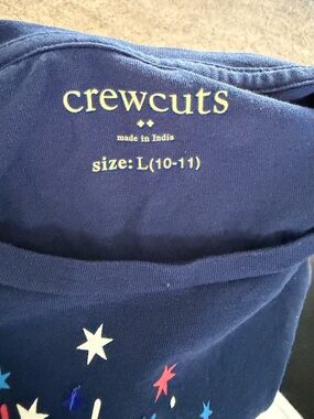 Girls J Crew Factory Sequin Sparklers Graphic Tee
